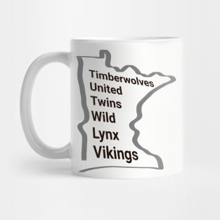 Minnesota Teams Mug